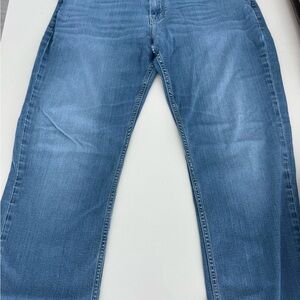 PAIGE Light Blue Straight Jeans